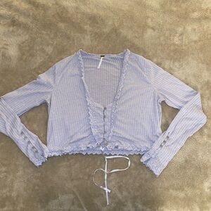 Free people lavender top